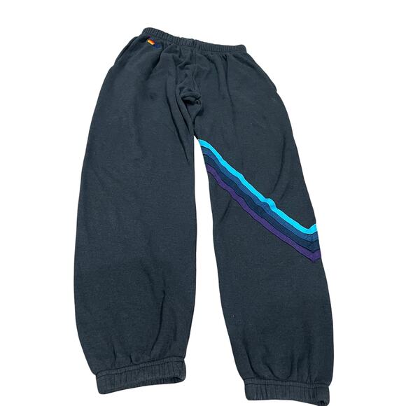 Aviator Nation Pants - Aviator Nation Soul Cycle Dark Grey Sweats Size Small